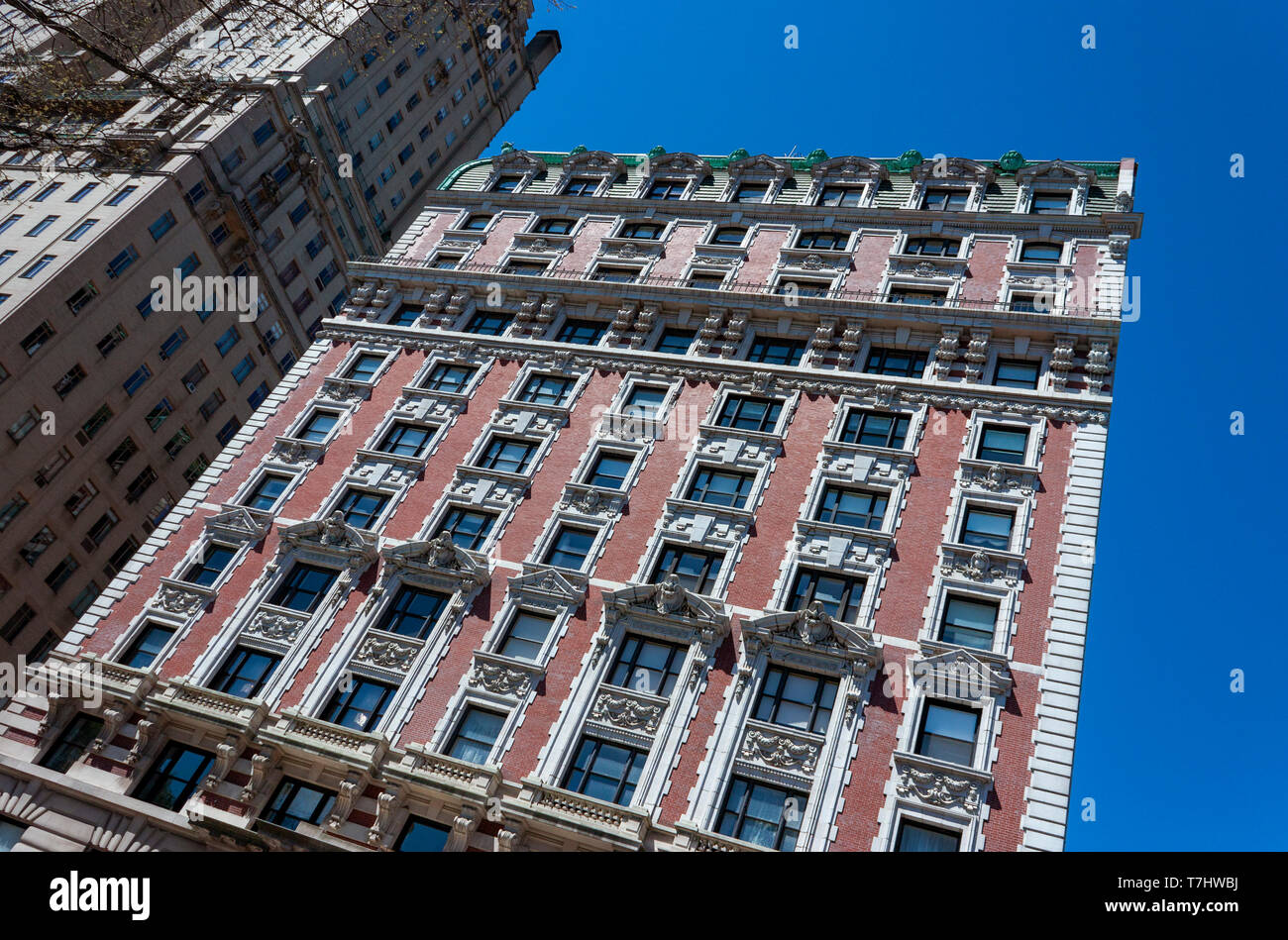 Il Kenilworth edificio (1908), Central Park West, Upper Manhattan, New York City, Stati Uniti d'America Foto Stock