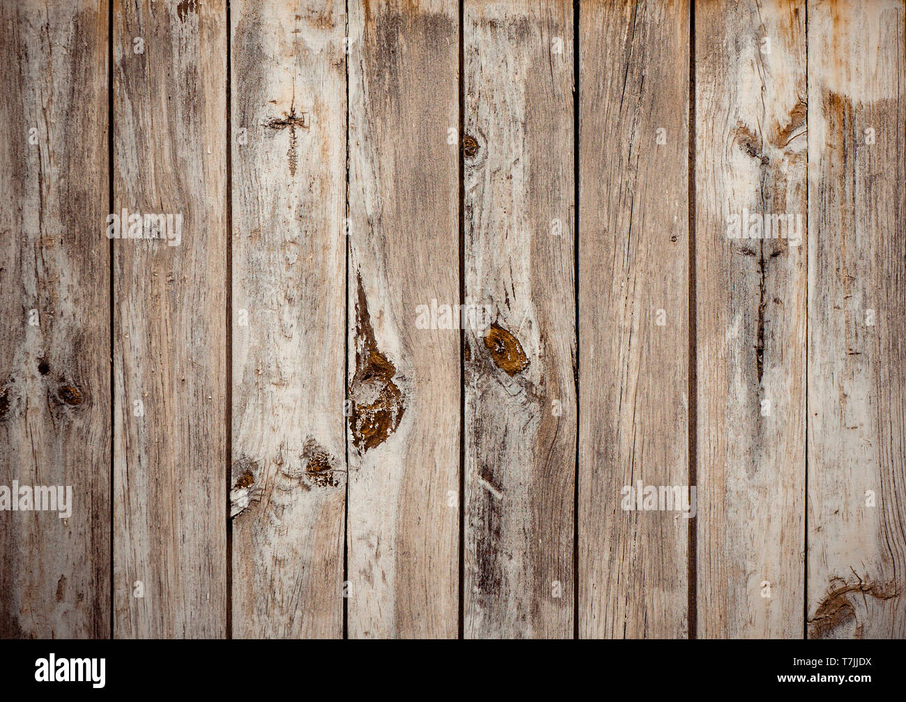 Il legno vecchio texture di sfondo, perfetto modello naturale. Foto Stock