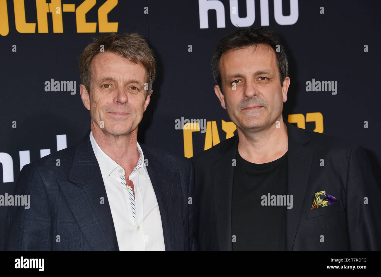 Los Angeles, Stati Uniti d'America. 07 Maggio, 2019. Harry Gregson-Williams, Rupert Gregson-Williams compositori 106 arriva presso l'U.S. Premiere di Hulu di cattura della 22 a TCL teatro cinese il 7 maggio 2019 a Hollywood, Credito: Tsuni / USA/Alamy Live News Foto Stock