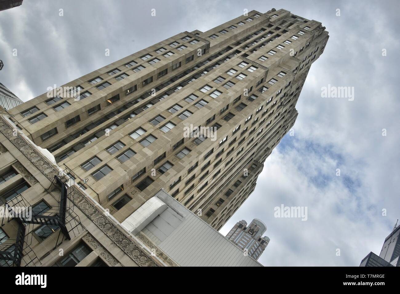 Il Chicago Board of Trade Building, Chicago Loop, Chicago, Illinois, Stati Uniti d'America Foto Stock
