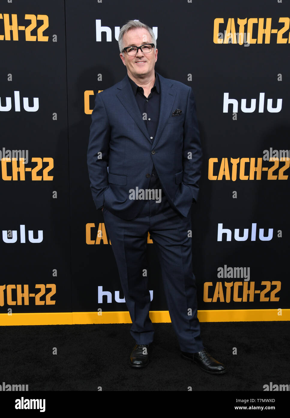 7 maggio 2019 - Hollywood, California, Stati Uniti - 07 Maggio 2019 - Hollywood, California - Luca Davies. Hulu è ''Catch 22'' Los Angeles Premiere detenute a PTCL Teatro Cinese. Photo credit: Birdie Thompson/AdMedia (credito Immagine: © Birdie Thompson/AdMedia via ZUMA filo) Foto Stock