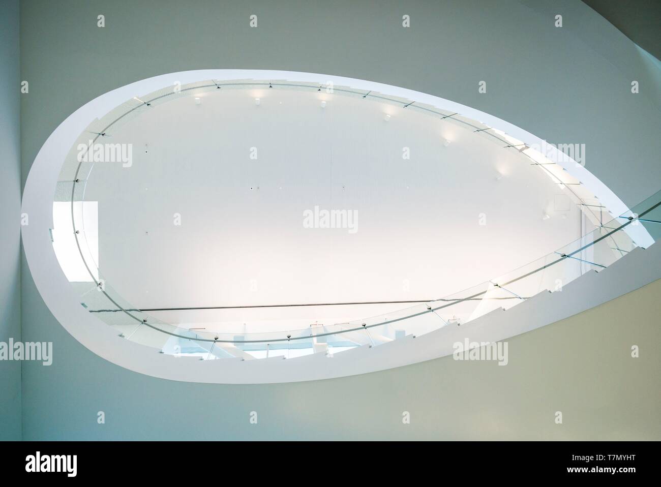 Canada Quebec, Quebec City, il Musee National des Beaux-Arts du Québec, MNBAQ, pavillon Pierre-Lassonde, 2016, scale Foto Stock