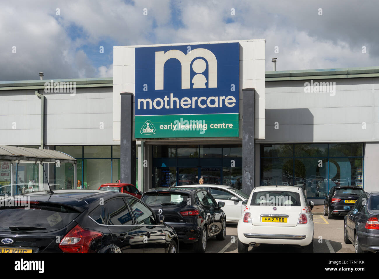Un negozio I Mothercare e Early Learning Centre di St James Retail Park, Northampton, Regno Unito Foto Stock