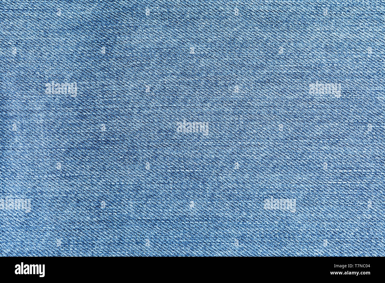 Texture di jeans blu come sfondo, lo spazio per il testo Foto Stock