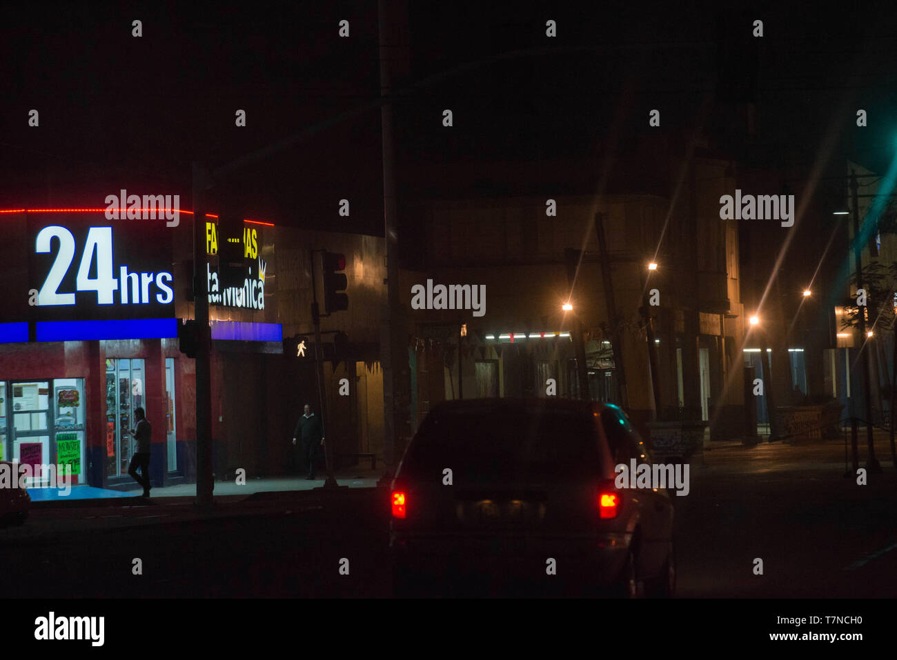 Mexicali, Messico: 24 ore shop. Foto Stock