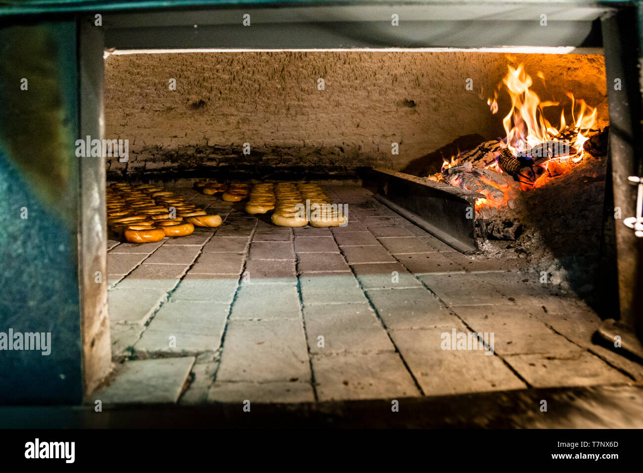 Un forno tradizionale in Dobrich, Bulgaria Foto Stock