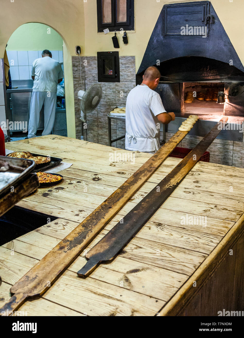 Un forno tradizionale in Dobrich, Bulgaria Foto Stock