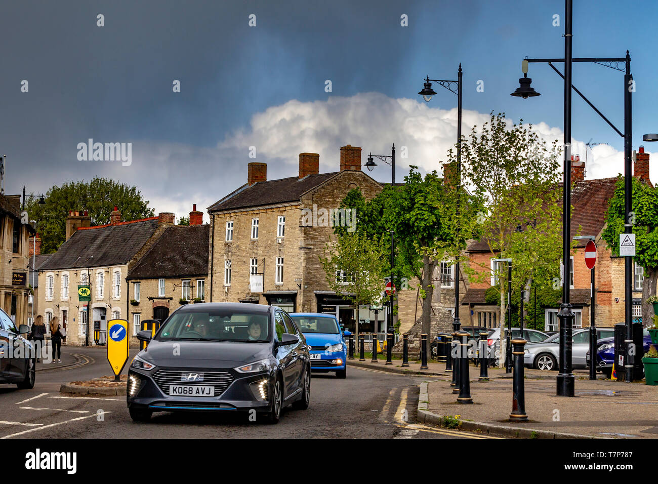 Higham Ferrers, una piccola città mercato in Oriente Northamptonshire, Regno Unito Foto Stock