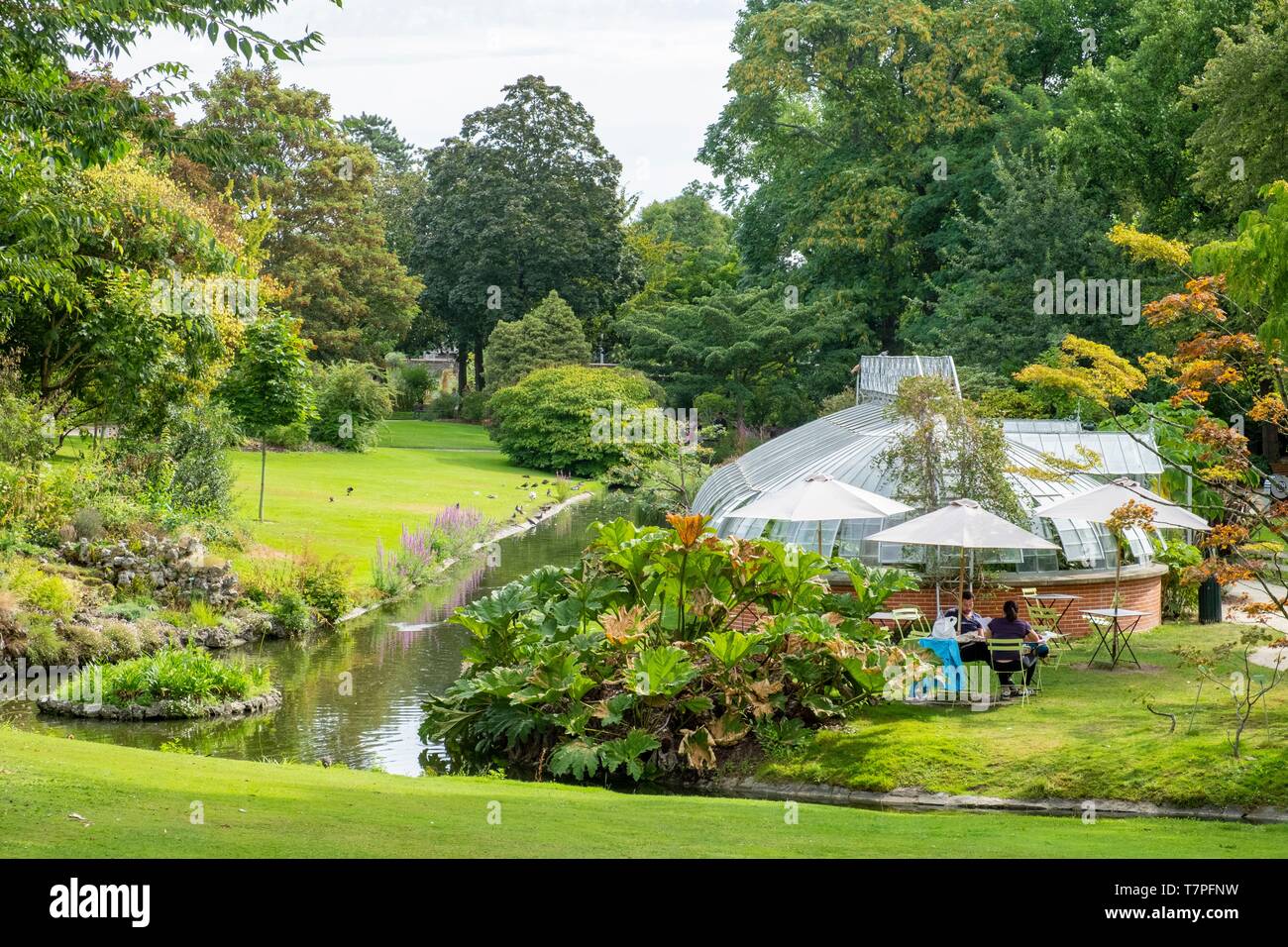 Francia, Loire Atlantique, Nantes, il giardino di piante Foto Stock