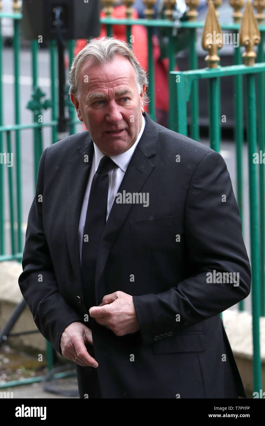 Ex Partick Thistle portiere Alan in modo irregolare a St Mary's Church, Glasgow. Foto Stock