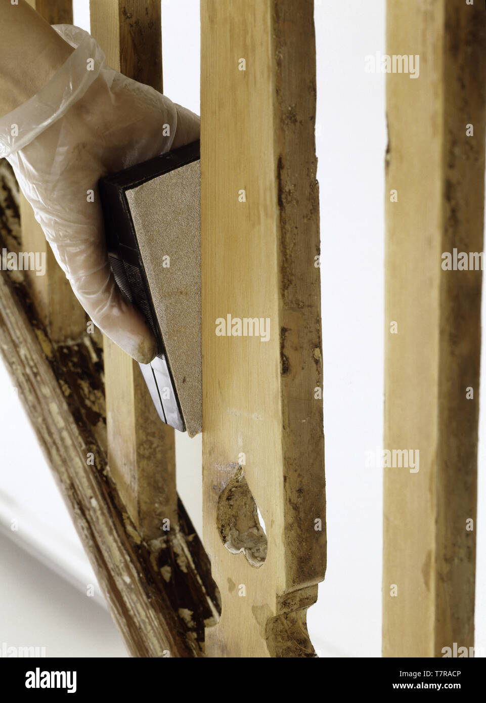 Blocco per levigatura a mano Gancio per mouse e anello per