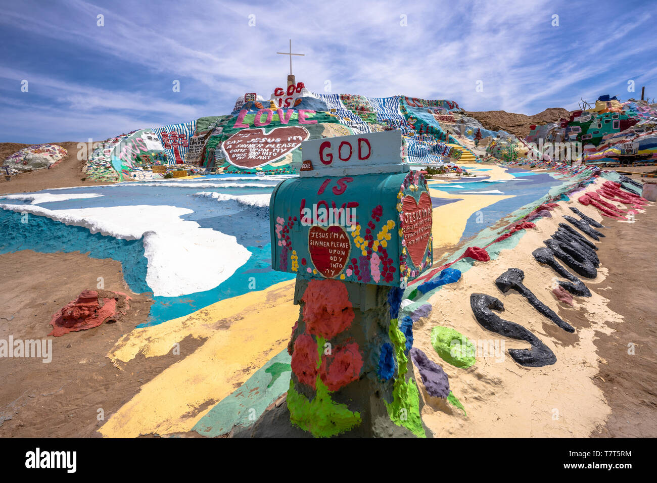 Solo nella bramma City California Foto Stock