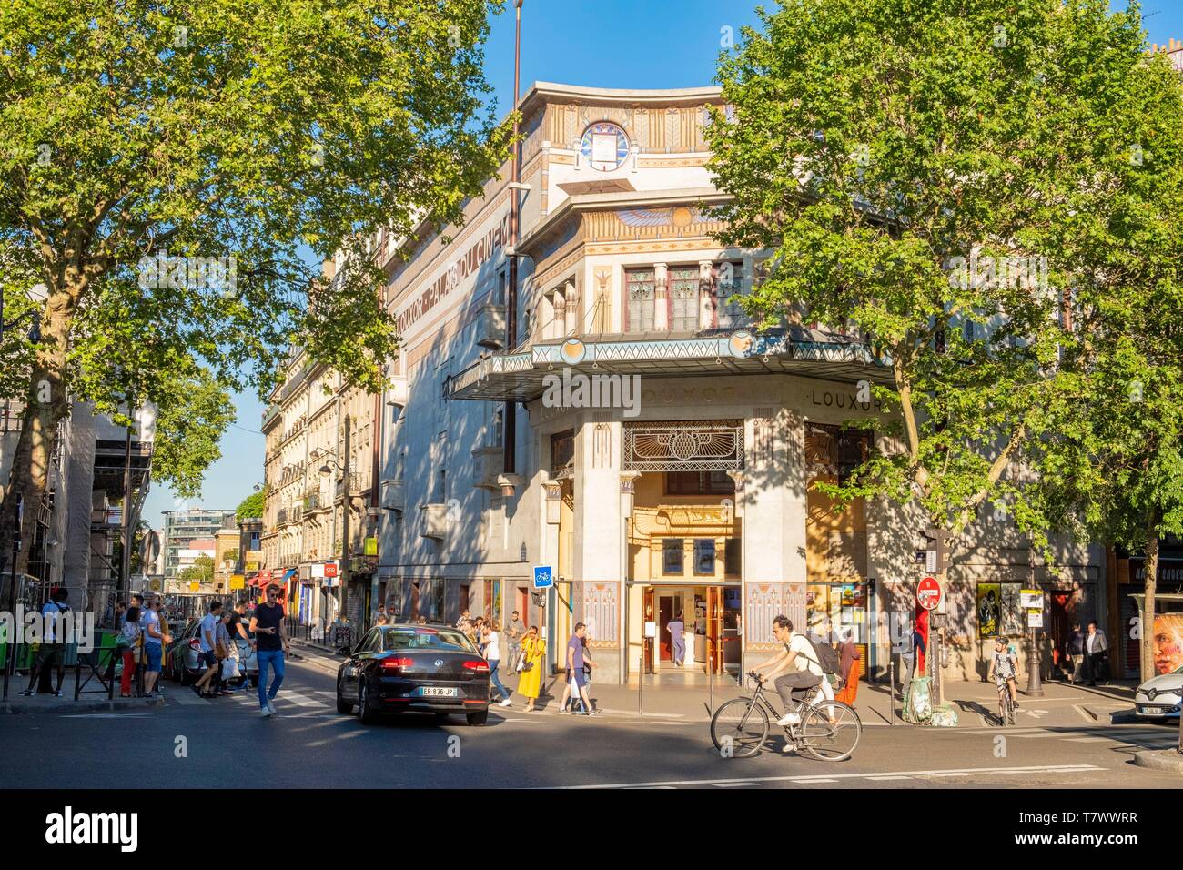 Francia, Parigi, cinema Luxor Foto Stock