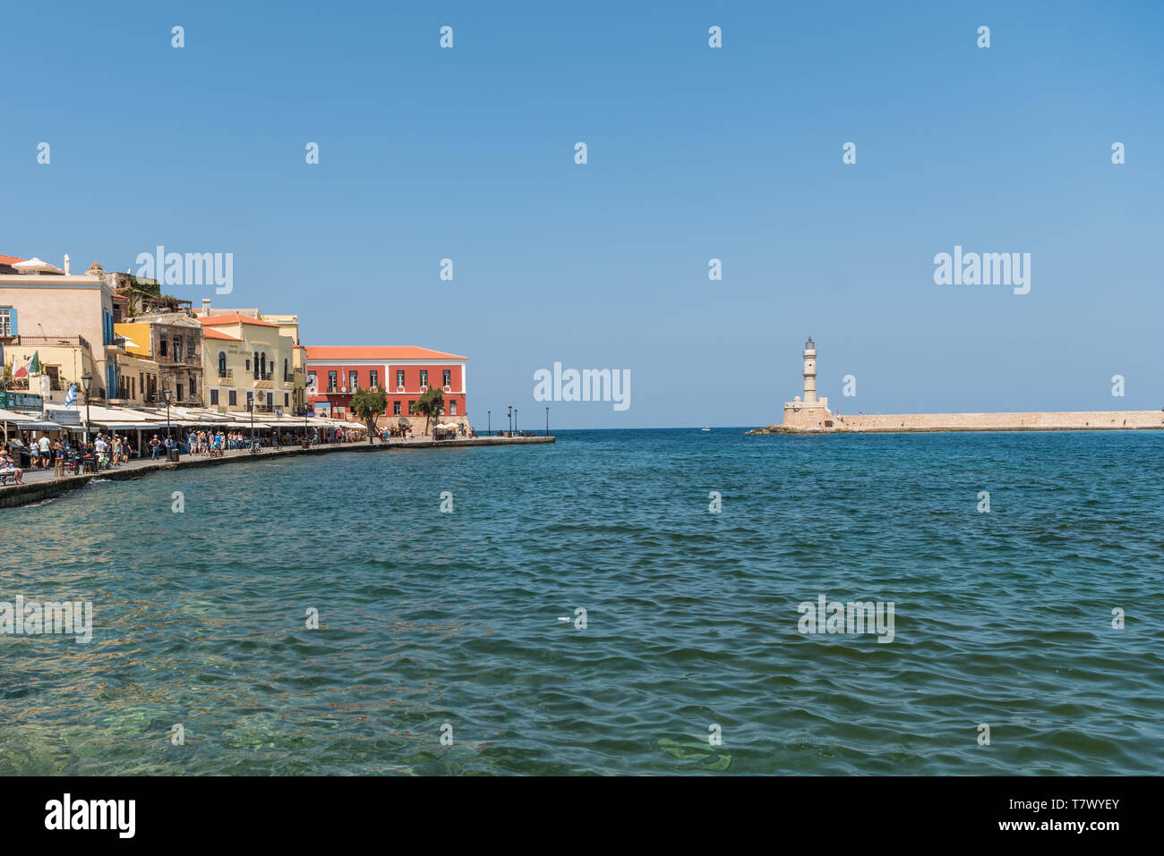 Porto Di Chania Di Notte Immagini E Fotografie Stock Ad Alta 