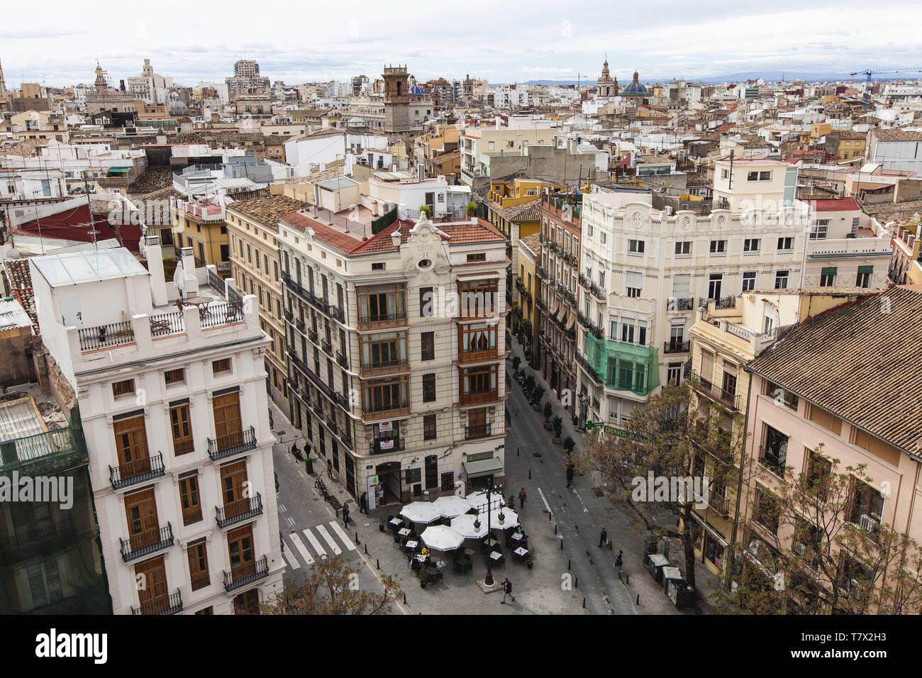 Spagna, Valencia, cityscape foto Federico Meneghetti/Sintesi/Alamy Stock Photo Foto Stock