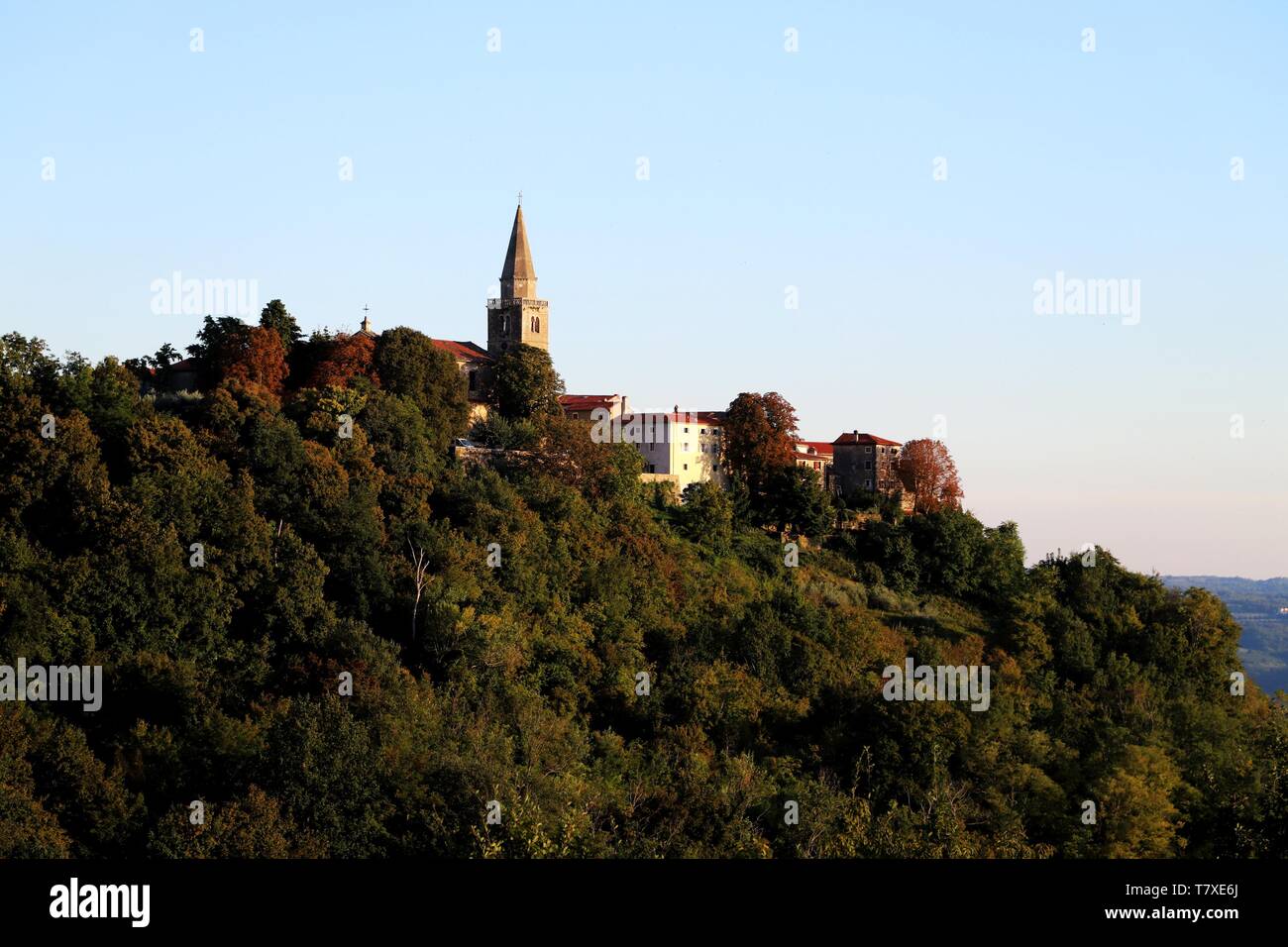 Grisignana in Istria, Croazia. Foto Stock