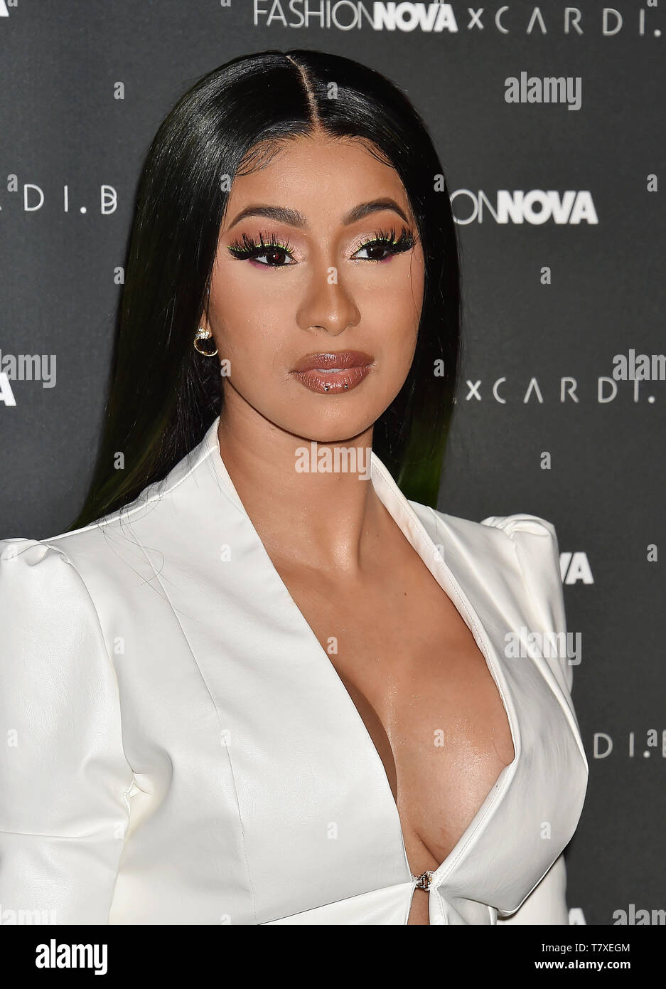 LOS ANGELES, CA - 08 Maggio: Cardi B assiste la moda Nova x Cardi B Collection Launch Party a Hollywood Palladium su maggio 08, 2019 a Los Angeles, California. Foto Stock