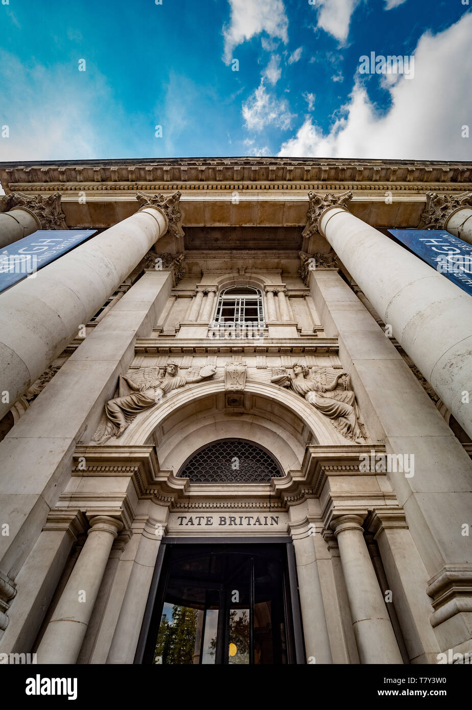 Galleria d'arte Tate Britain, Millbank, City of Westminster, Londra, Regno Unito. Foto Stock