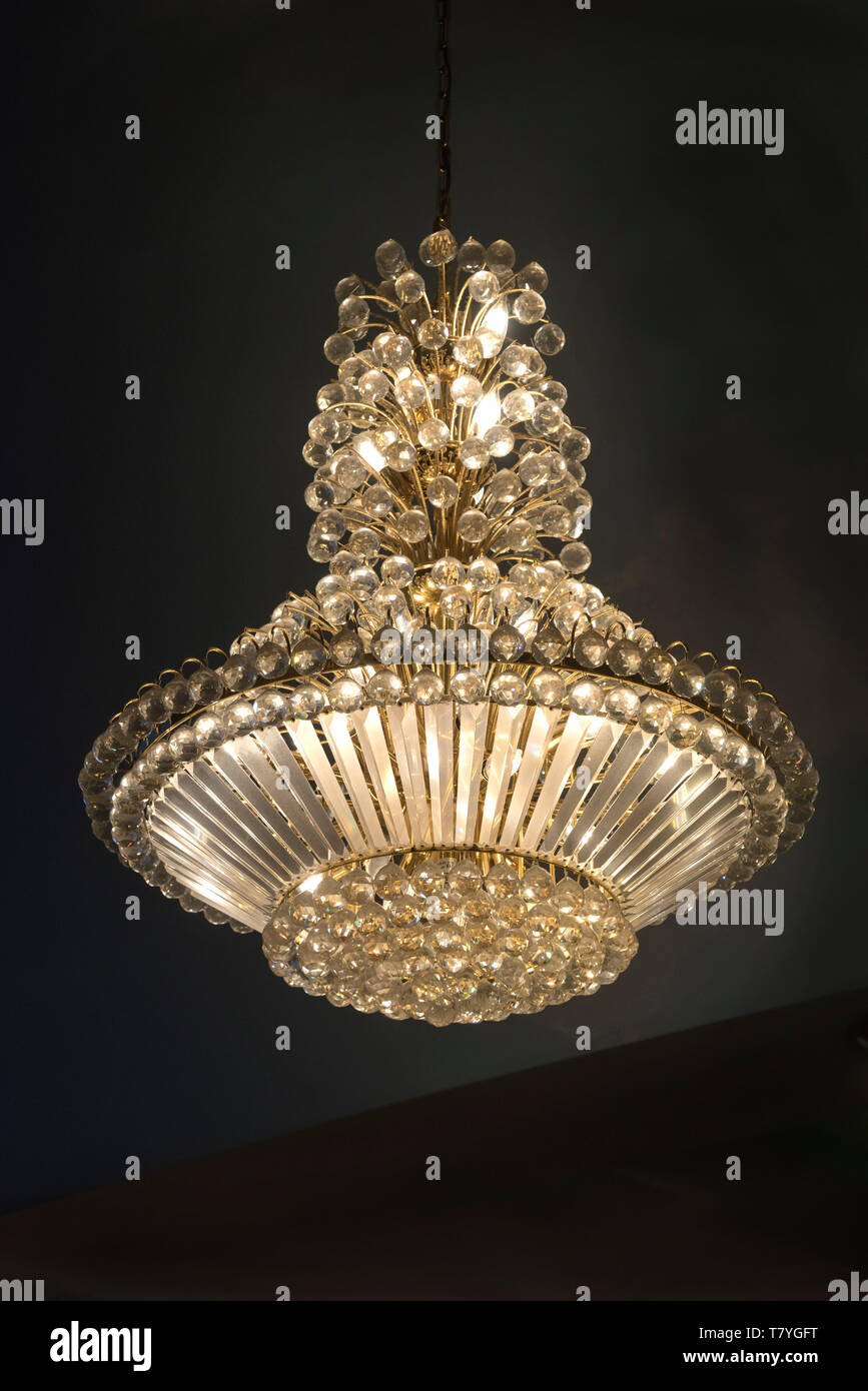 Elegante ristorante cinese decorazioni. Foto Stock