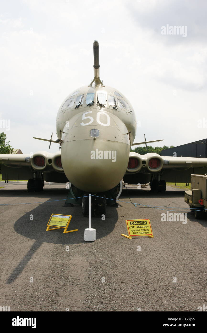 Hawker Siddeley Nimrod è una Pattuglia Marittima degli aeromobili Foto Stock