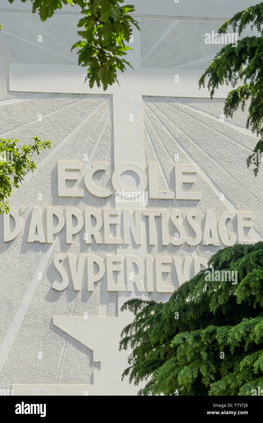 Ecole d'Apprentissage supérieur, un cattolico professionali di alta scuola, Lione, Francia Foto Stock