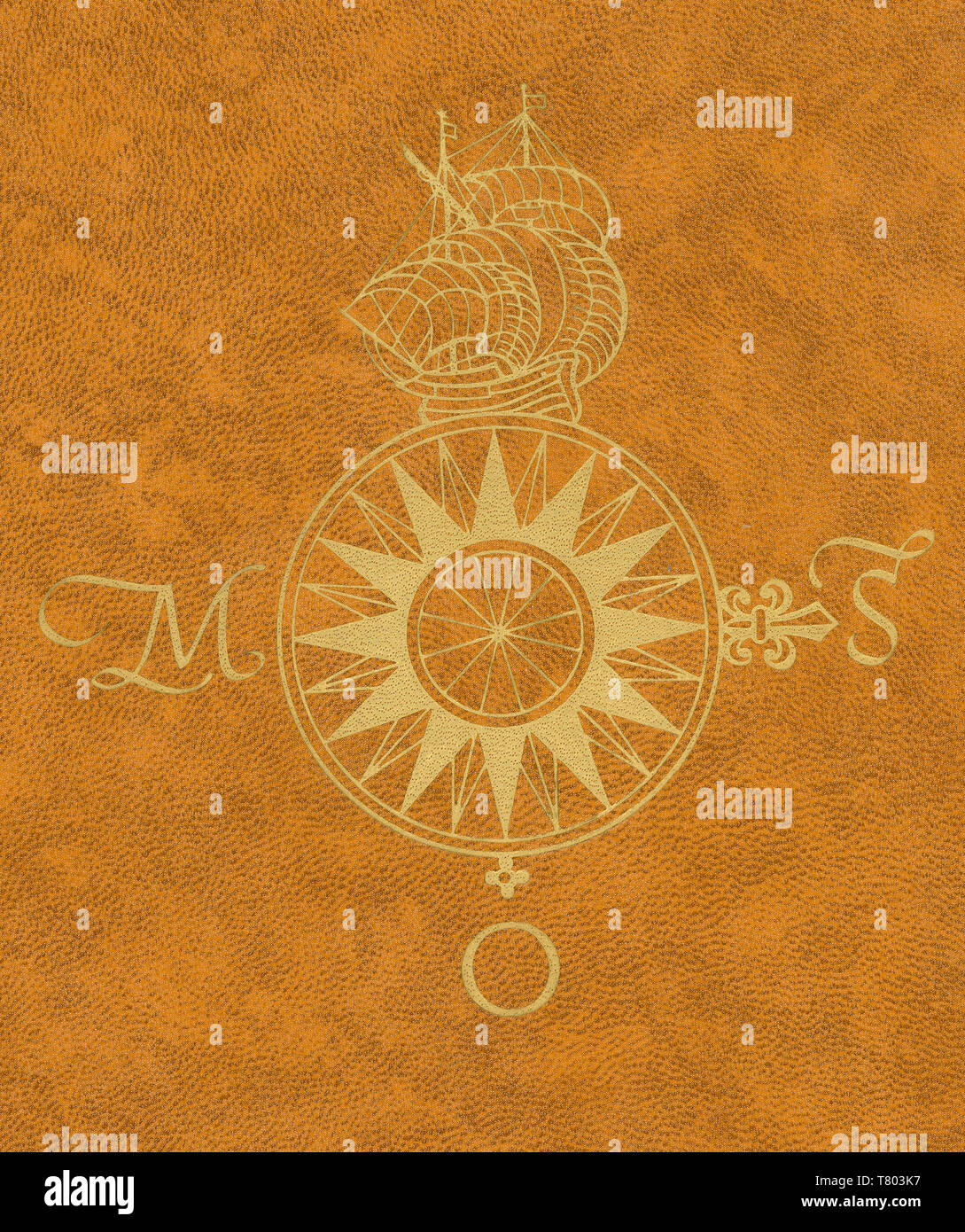 Theatrum Orbis Terrarum, Bussola rosa, 1570 Foto Stock