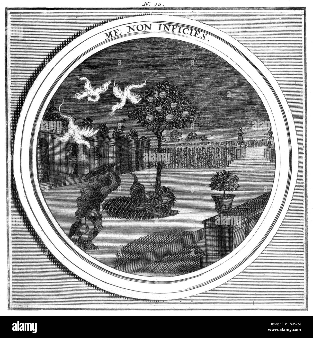 Meteorologia, uccidendo Dragon, 1709 Foto Stock