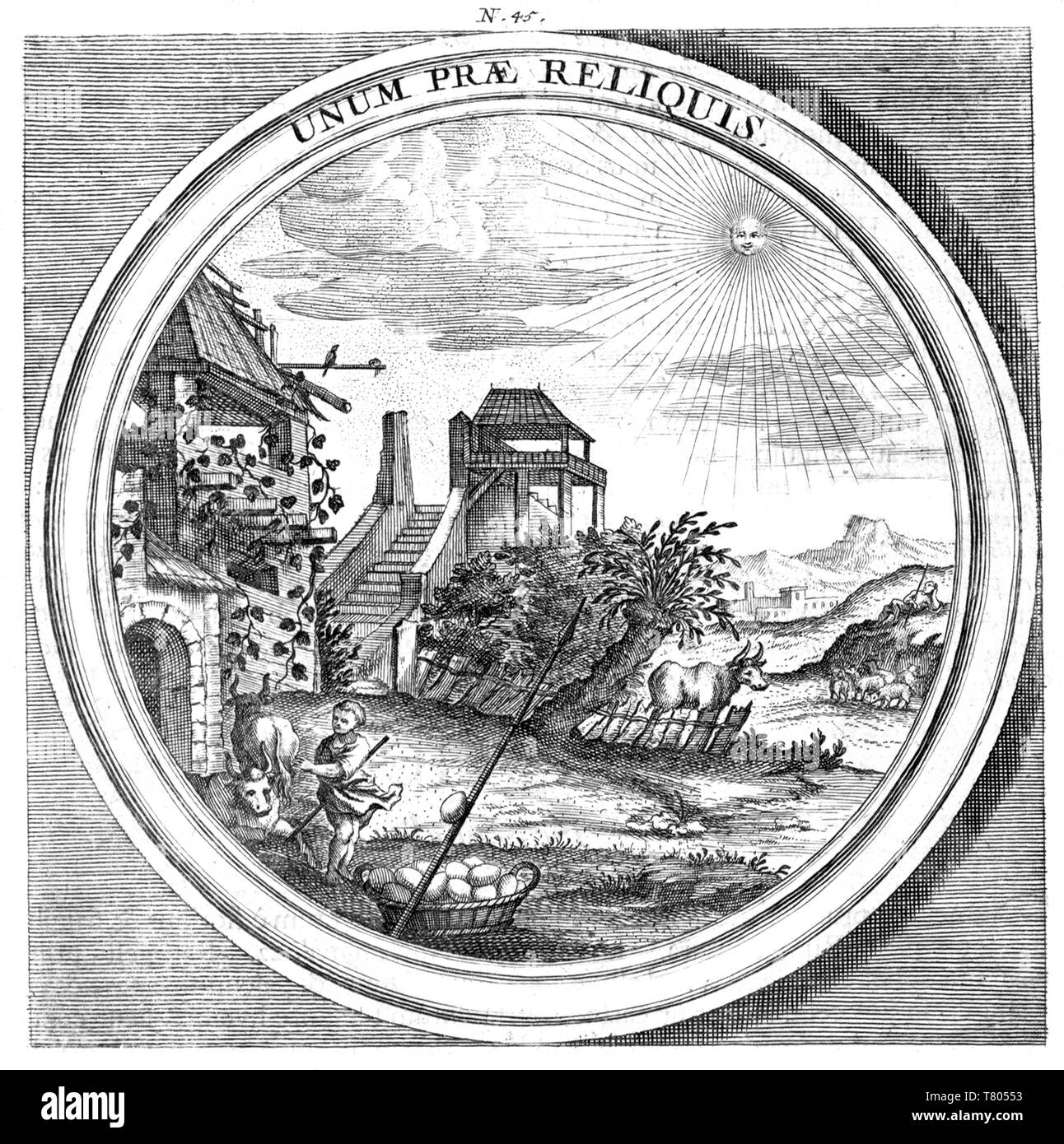 Meteorologia, 1709 Foto Stock