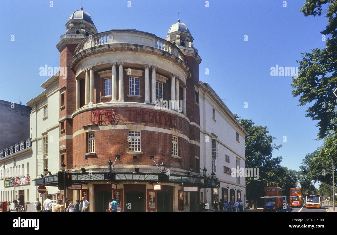 Nuovo teatro, Cardiff, Galles / Cymru, UK. Circa ottanta Foto Stock