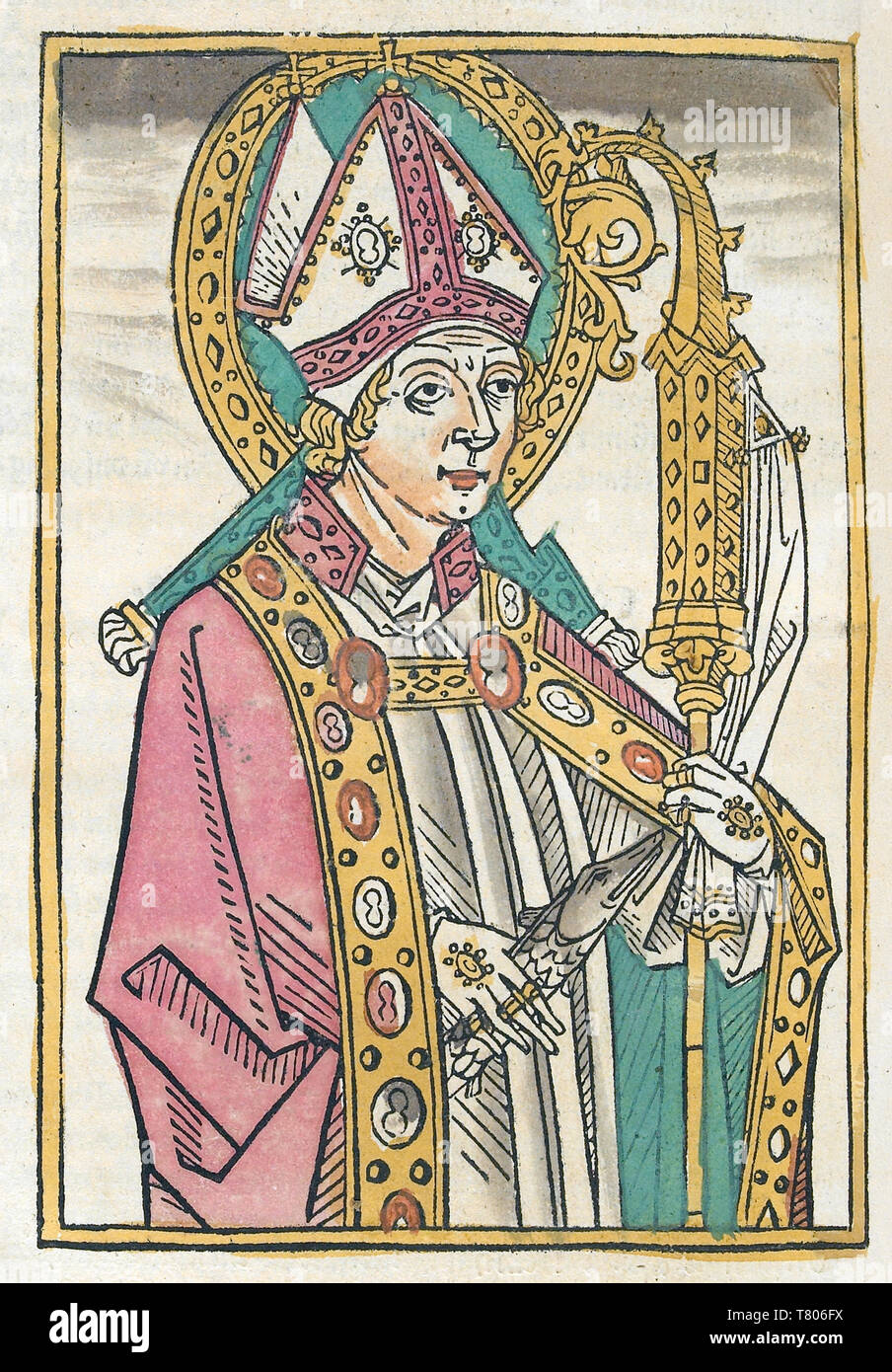 Conrad di Megenberg, Buch der Natur, XV secolo Foto Stock