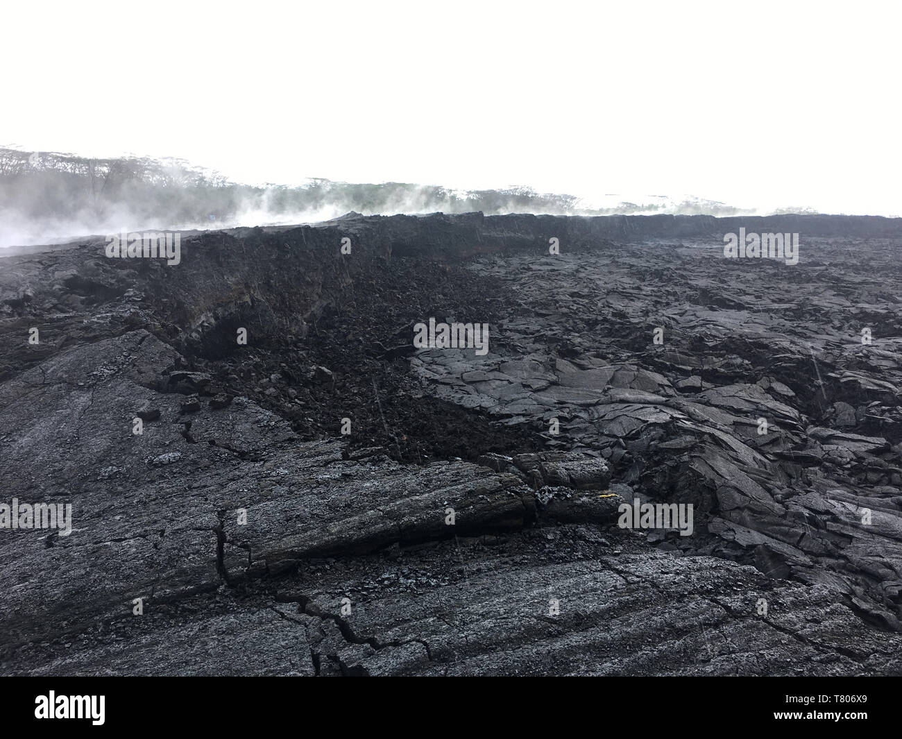 Il Kilauea eruzione, 2018 Foto Stock