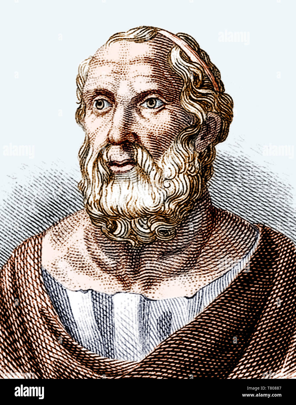 Plato, antico filosofo greco Foto Stock