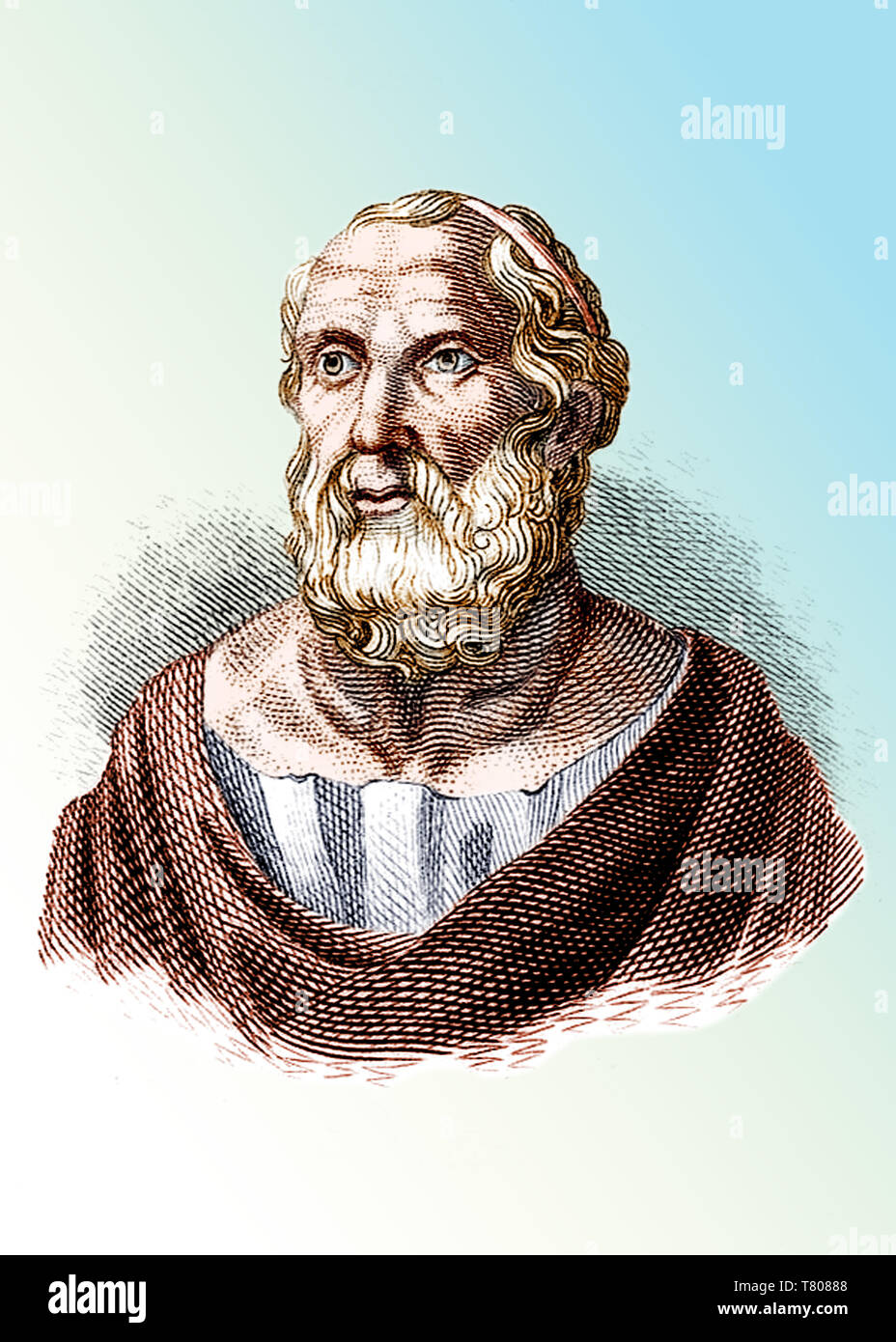 Plato, antico filosofo greco Foto Stock