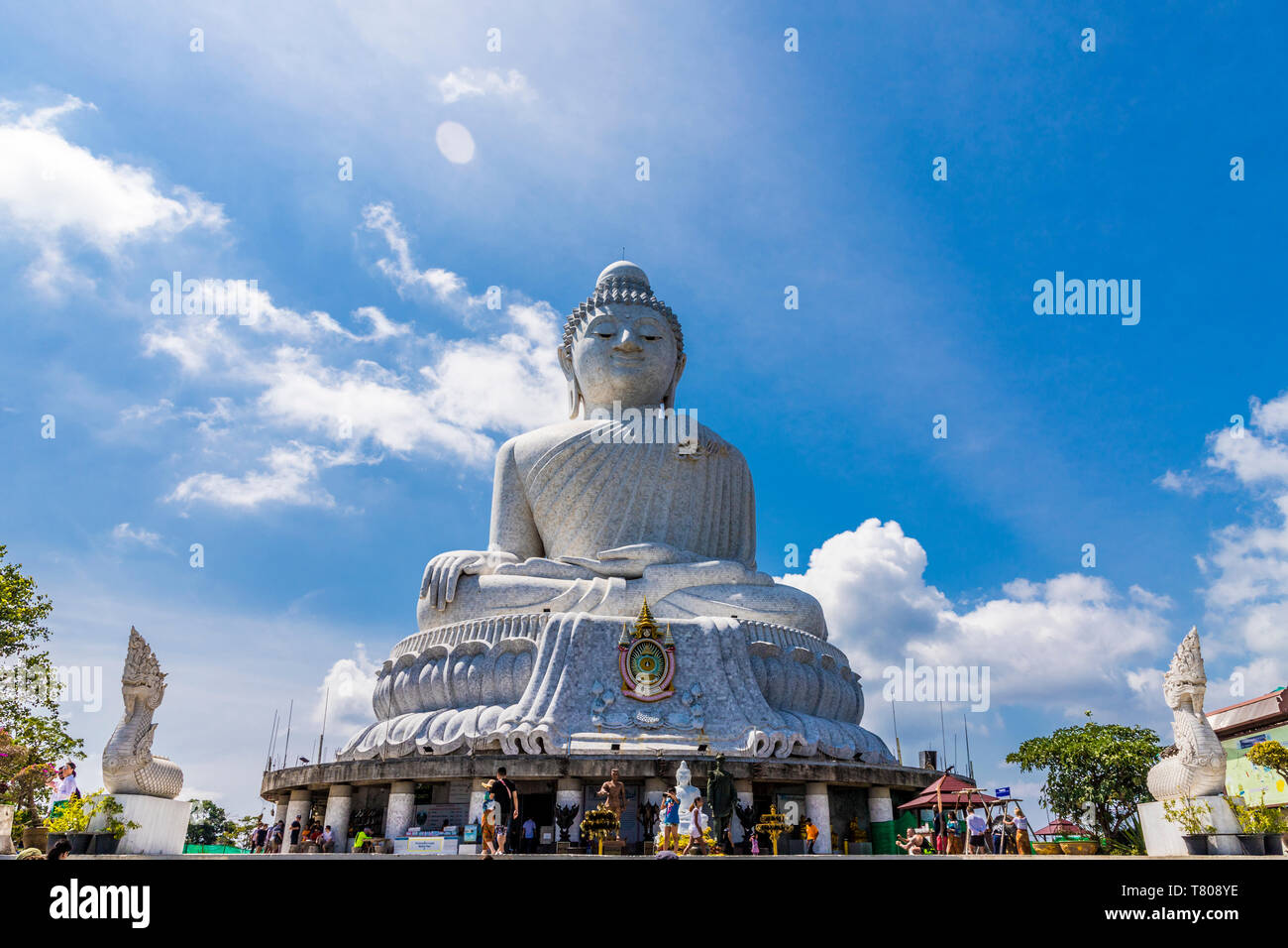 Il Grande Buddha (il grande Buddha) in Phuket, Thailandia, Sud-est asiatico, in Asia Foto Stock