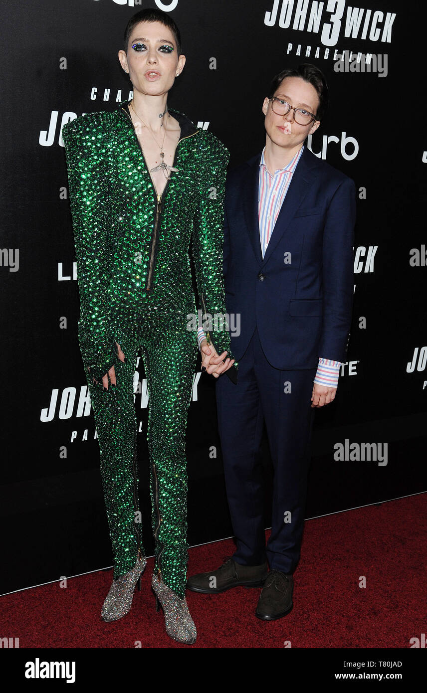 New York, Stati Uniti d'America. 09 Maggio, 2019. Nella foto: Asia Kate Dillon John stoppino: Capitolo 3 - Parabellum - Premiere 5/9/19, New York New York, Stati Uniti d'America Credito: Broadimage Entertainment/Alamy Live News Foto Stock