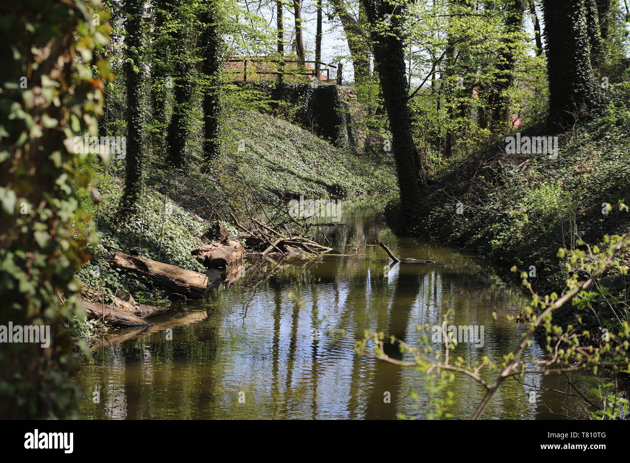 Parco di amore in Lubniewice, Polonia. Foto Stock