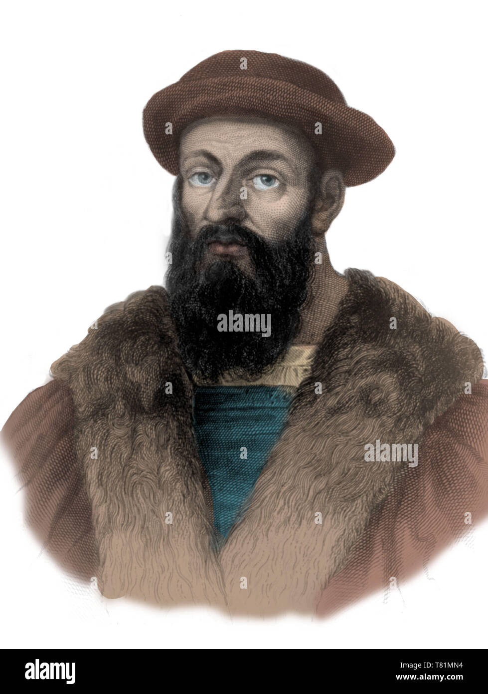 Ferdinando Magellano, esploratore portoghese Foto Stock