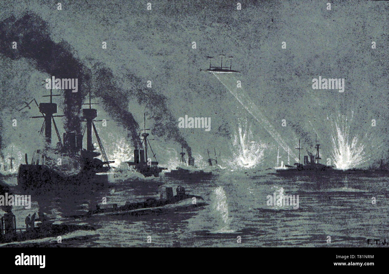 La fantascienza, l'angelo della Rivoluzione, 1893 Foto Stock