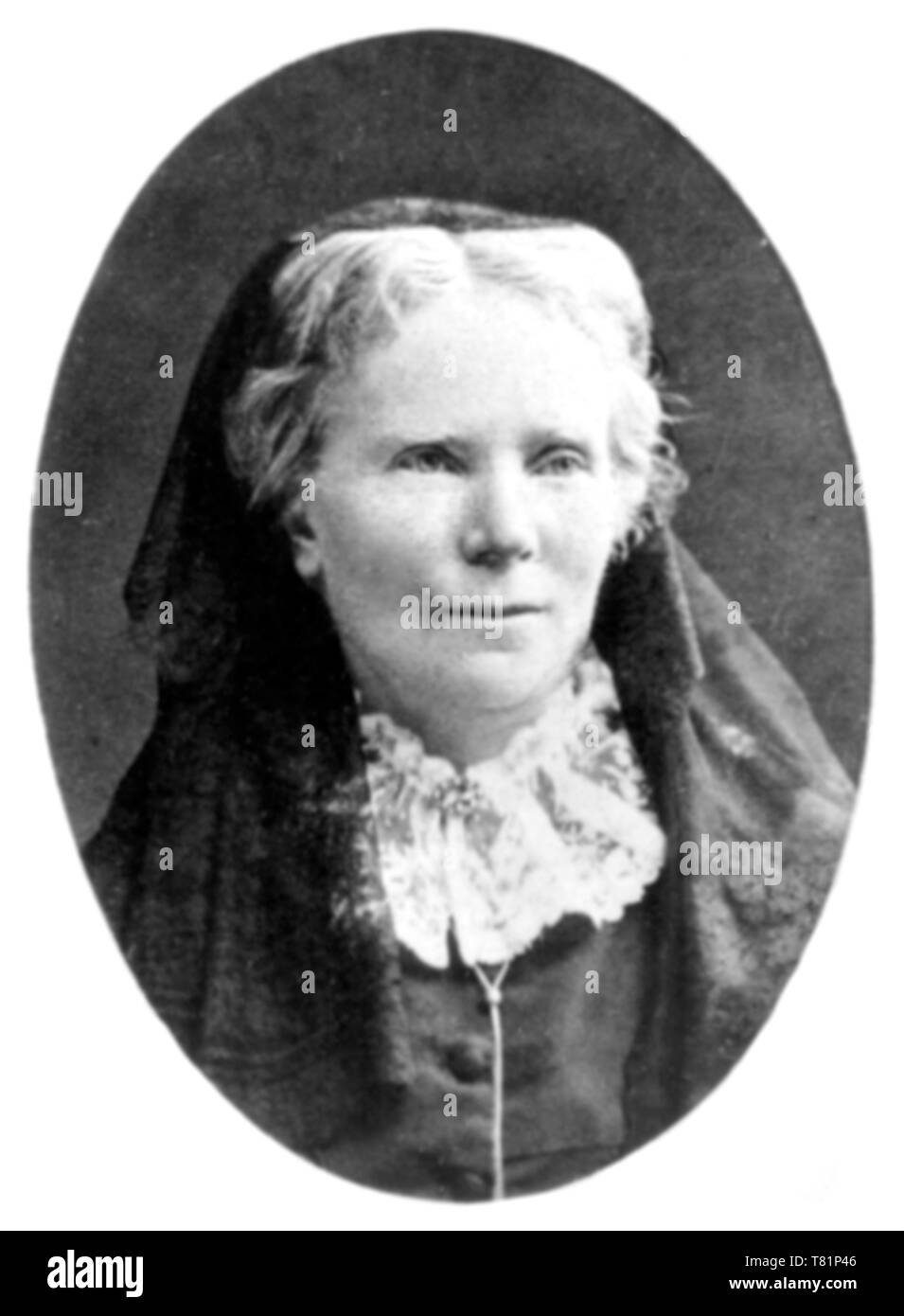 Elizabeth Blackwell, medico inglese e riformatore sociale Foto Stock