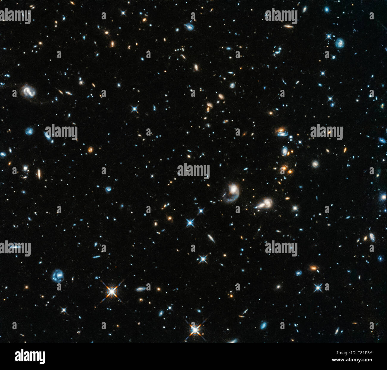 Star-formare galassie Foto Stock