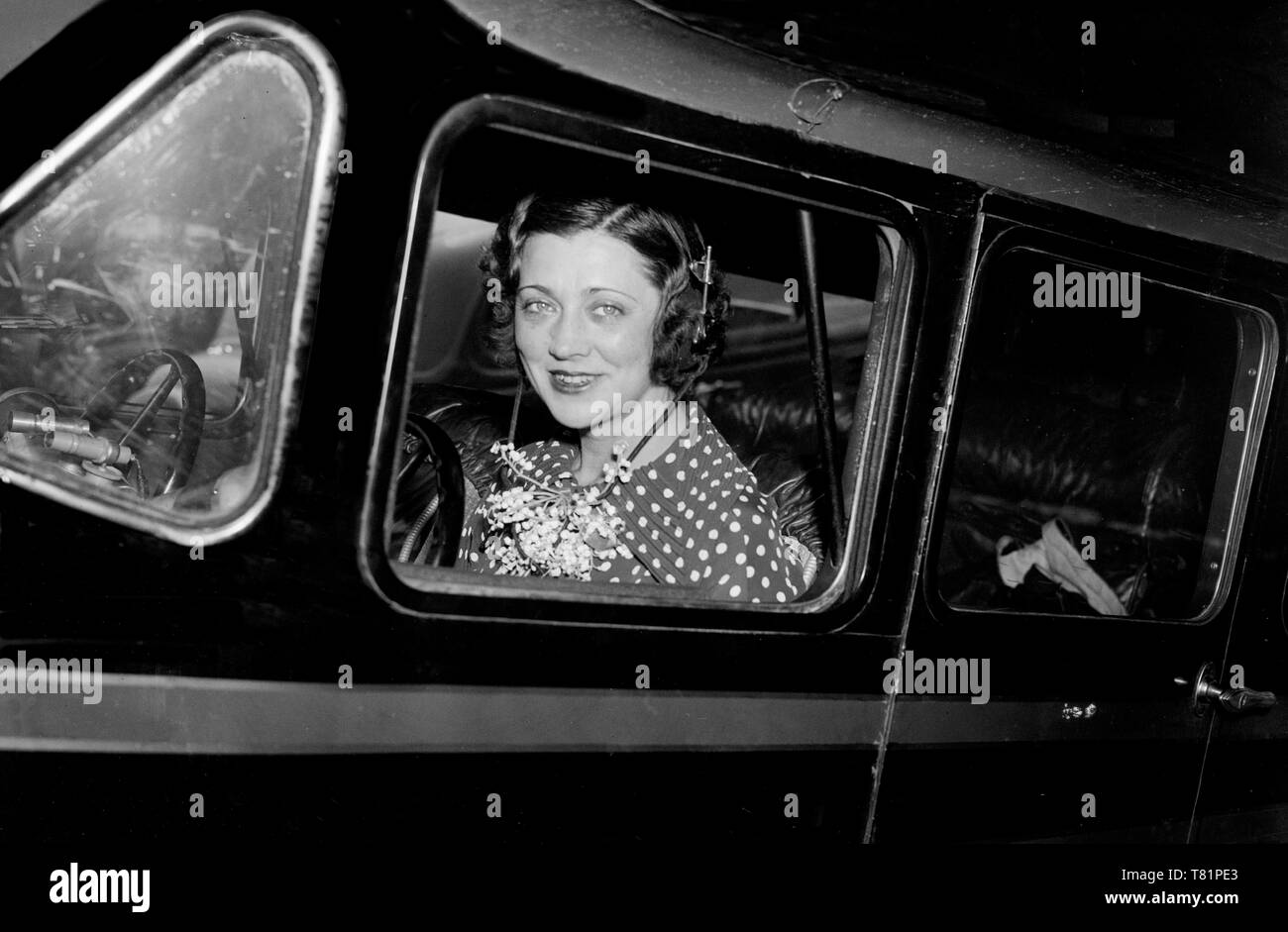 Blanche Noyes, American aviatrice Foto Stock