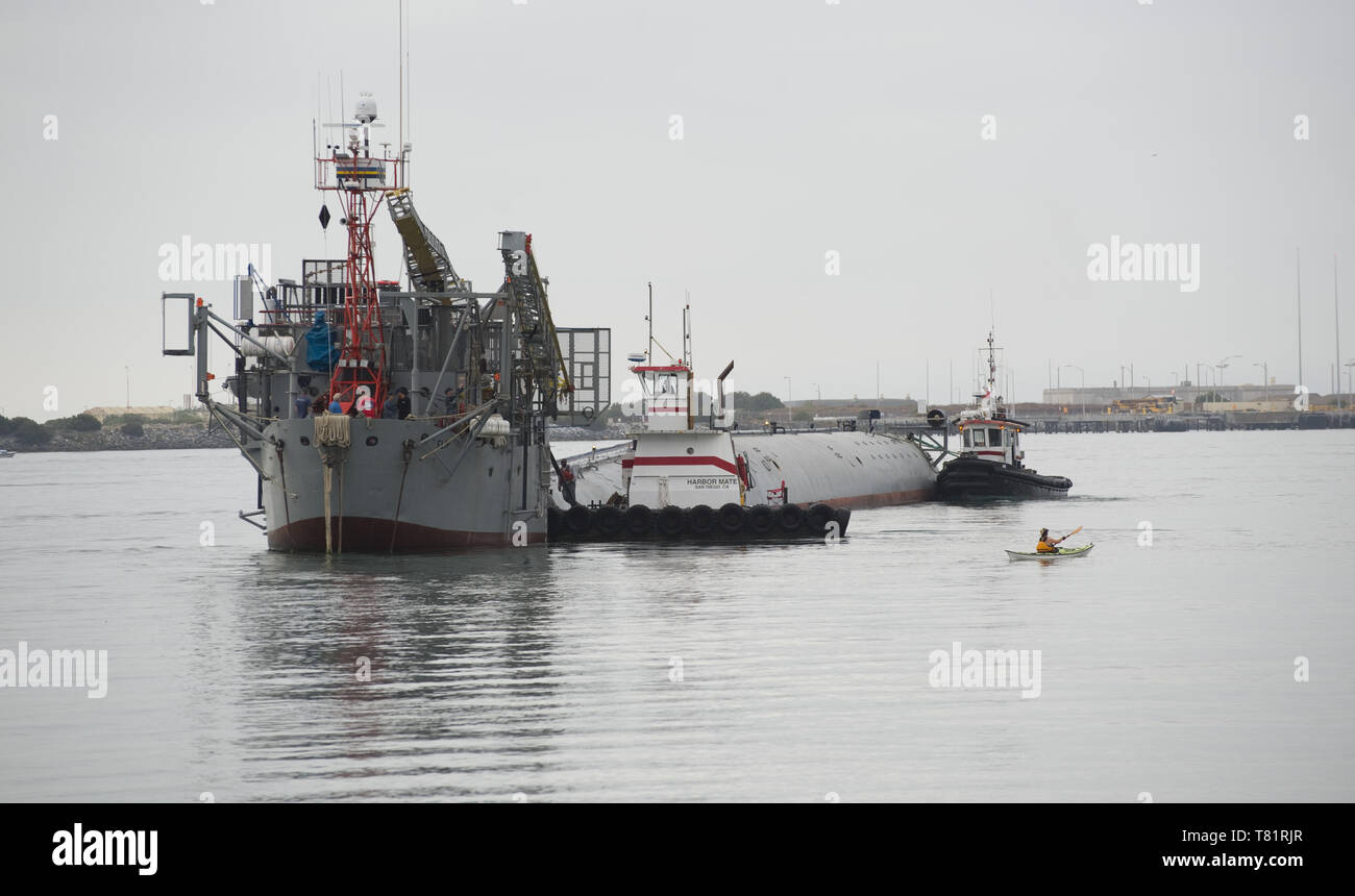 US Navy flottante della piattaforma di strumentazione (FLIP) Foto Stock