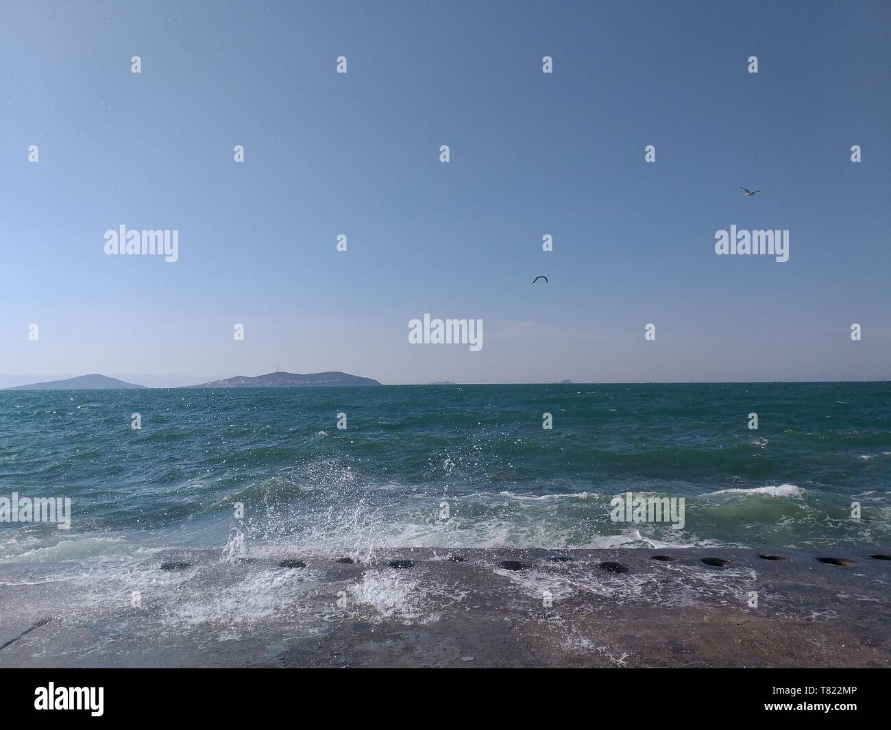 panorama ondulato Foto Stock