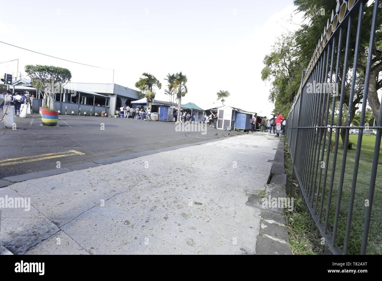 Curepipe, Jan Palach Square Nord,Curepipe Foto Stock