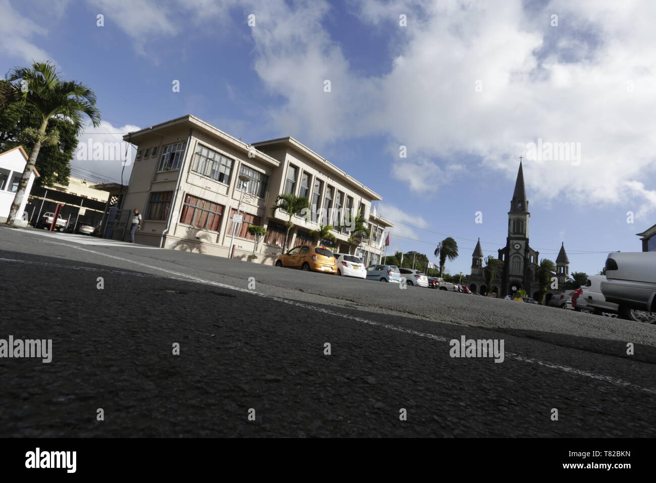 Curepipe, Jan Palach Square Nord,Curepipe Foto Stock