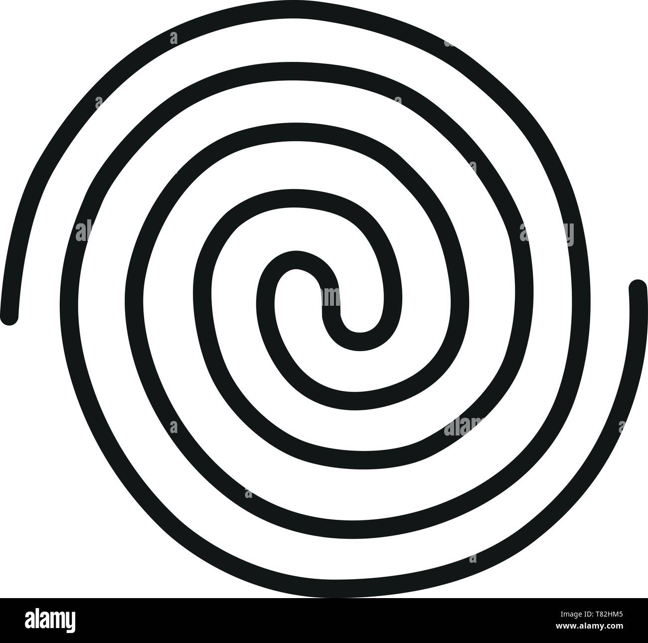 Spirale galactic infinito il flusso di energia cosmica di pantha rhei connection Illustrazione Vettoriale