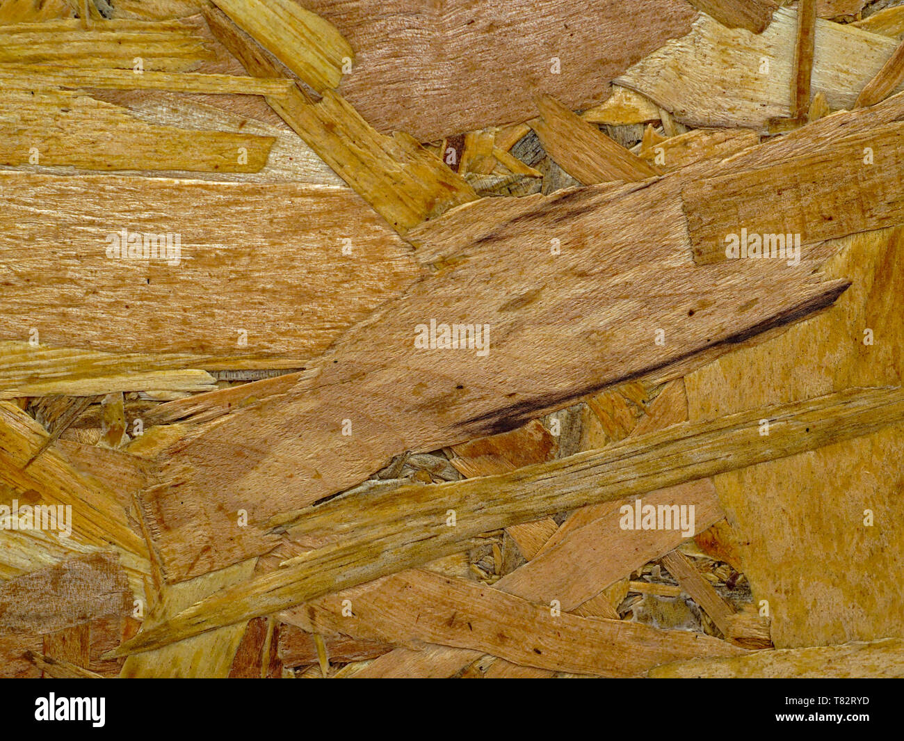 Seamless osb legno sfondo texture. Foto Stock