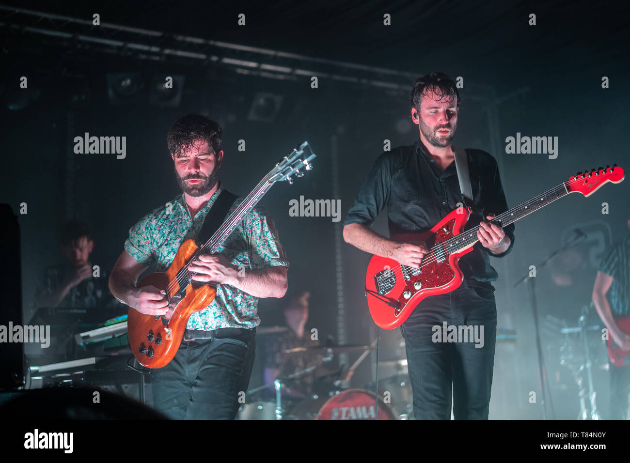 Brighton, Regno Unito. Il 10 maggio, 2019. Puledri performing live nella headline slot sulla concordia 2 tappa al 2019 edizione del Great Escape Festival a Brighton, Regno Unito. Foto Data: Venerdì, 10 maggio 2019. Credito: Roger Garfield/Alamy Live News Foto Stock