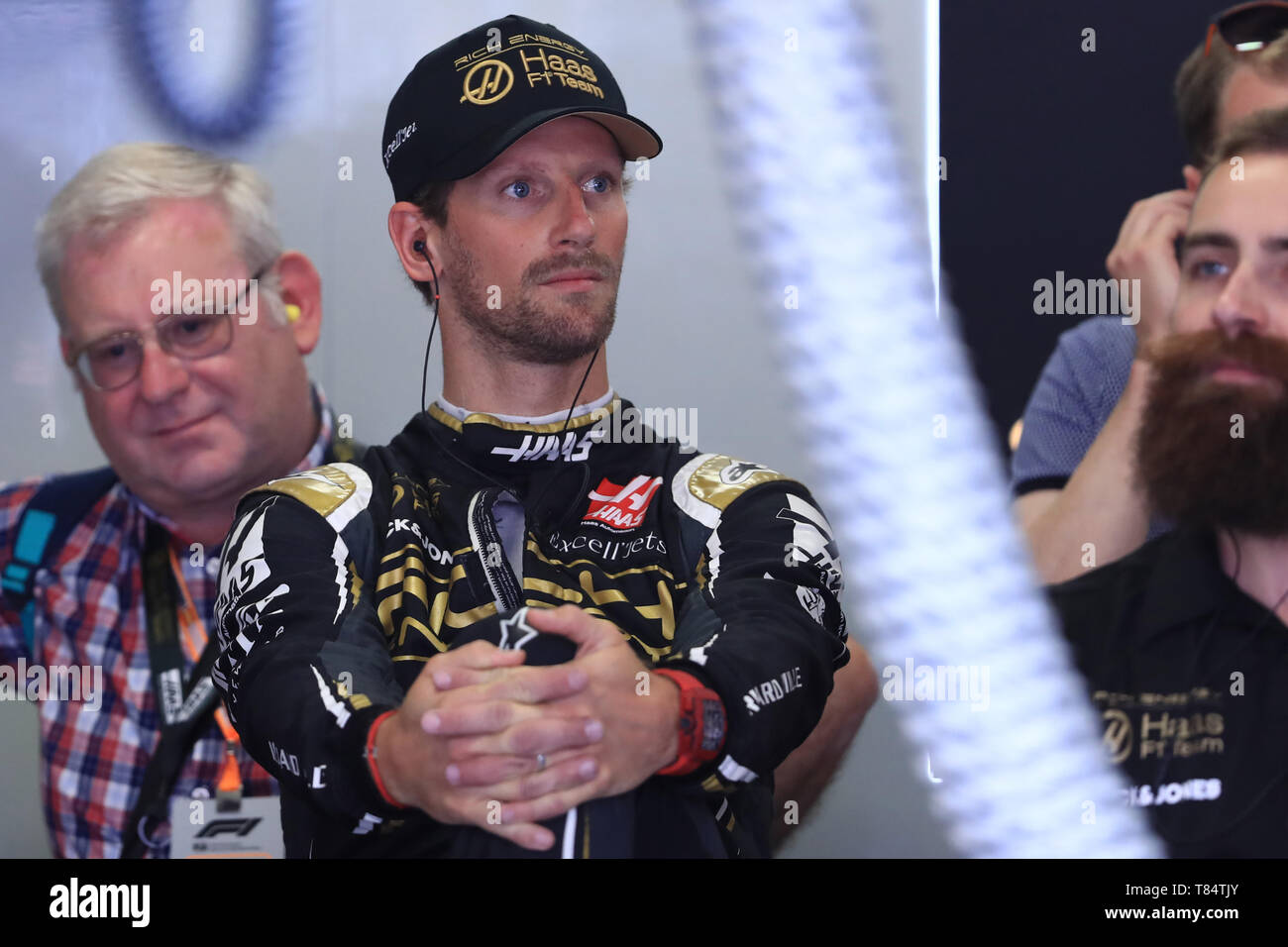 Circuito de Barcelona-Catalunya, Barcelona, Spagna. 11 Maggio, 2019. Formula One Grand Prix di Spagna, qualifica; energia ricchi Haas F1 Team, Romain Grosjean Credito: Azione Sport Plus/Alamy Live News Foto Stock