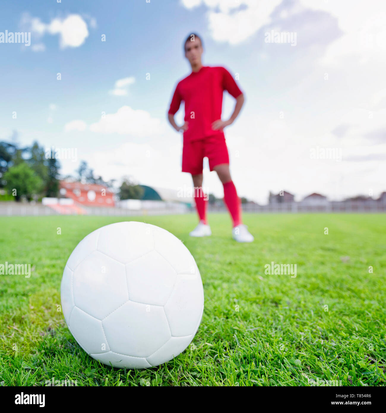 Calcio Foto Stock